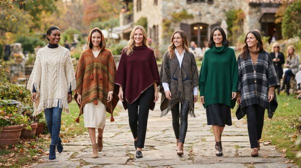 Exploring Stylish Options: Women’s Poncho Collection Revealed