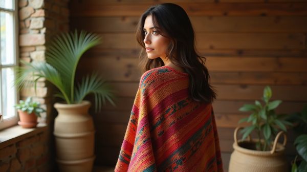 Unveiling the charm of a collection of women’s ponchos
