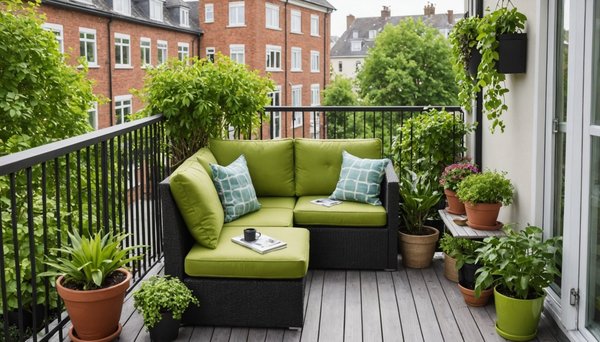 Transform your balcony into a lush garden oasis