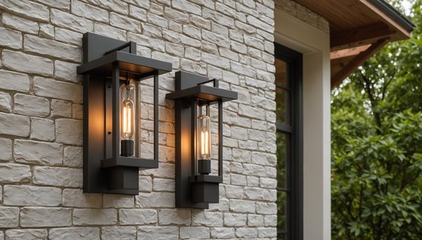 Innovative outdoor wall sconces to elevate your home's style